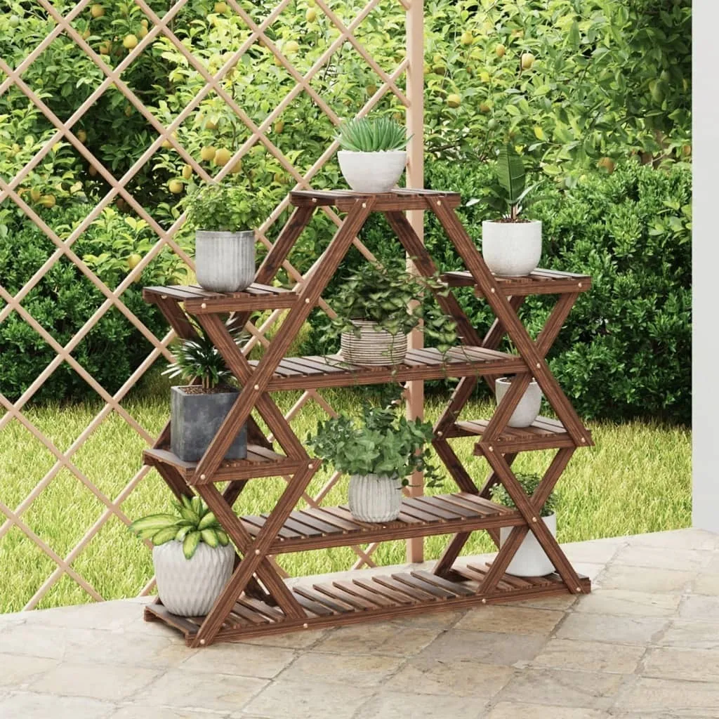 Supporto Fiori Stabli Möbel in Vero Abete - Mobile Giardino 110cm