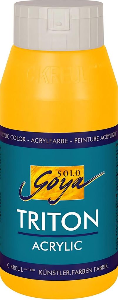 KREUL 17035 KREUL SOLO GOYA Triton Acrylfarbe kadmiumgelb Obrázek produktu 