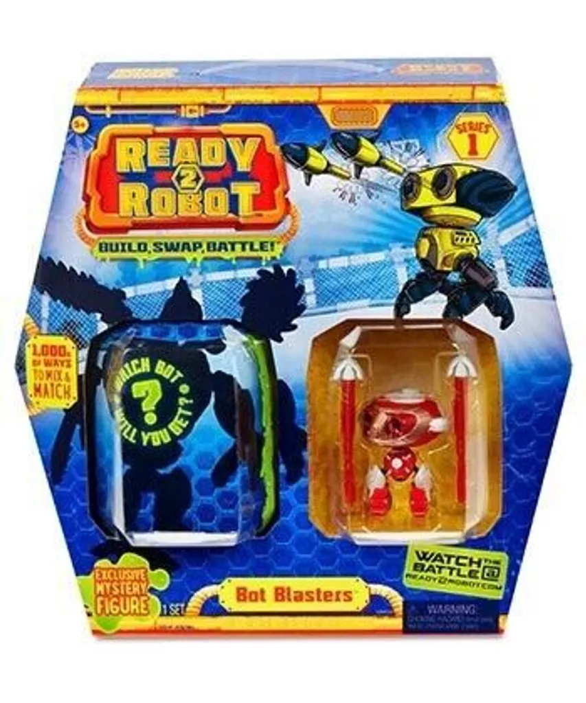 Ready 2 Robot Bot Blaster : Figurine de Combat Aléatoire à Collectionner