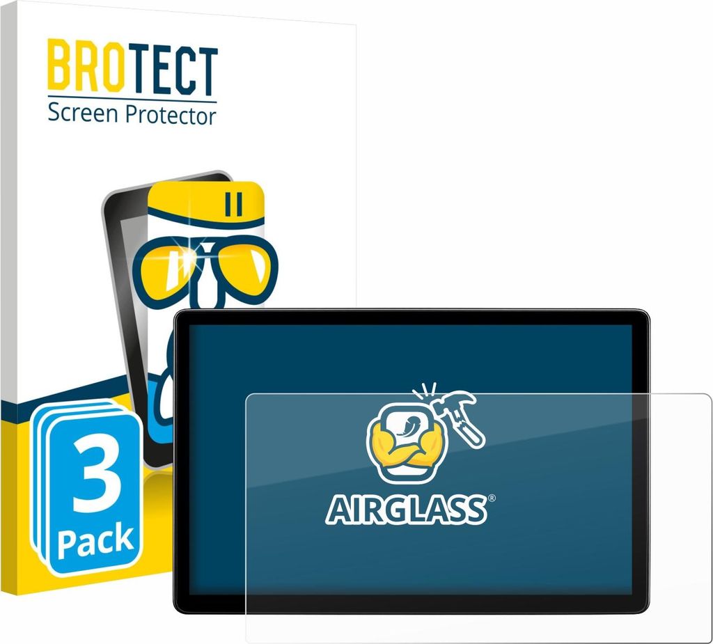 3x BROTECT Schutzglas für Skoda Elroq 85x 2026 Schutzfolie Panzer Folie Glas Display Schutz klar
