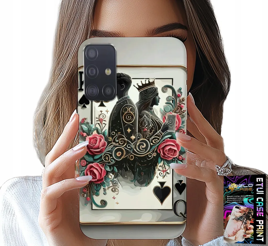 Kit Protezione 360° Samsung A51 - Cover King Poker e Vetro 9H