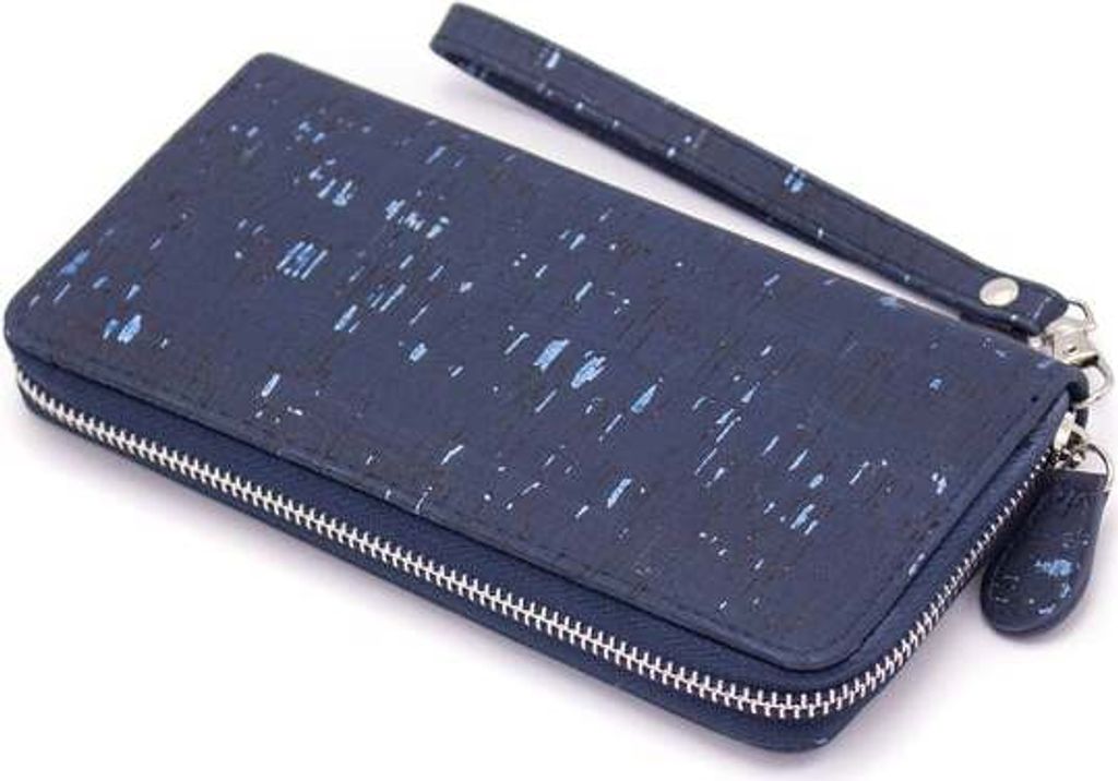 Kork Portemonnaie Xtra Blau