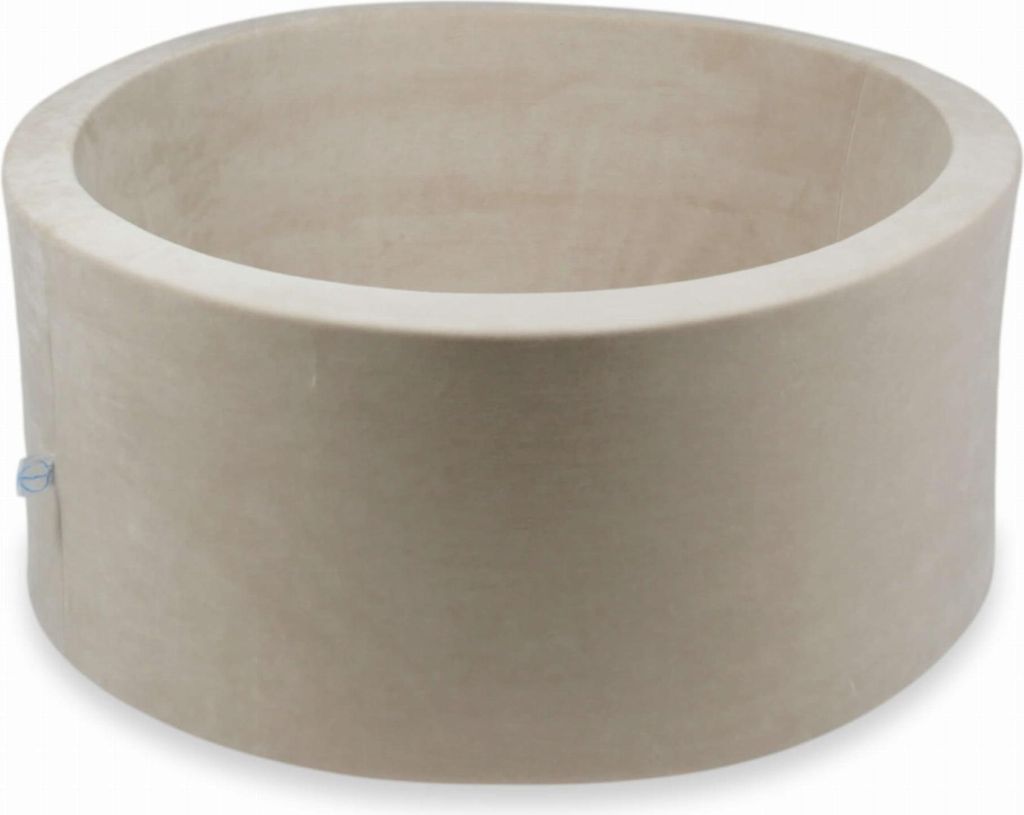 Trockenpool 90x40cm Velvet Soft Beige ohne Bälle