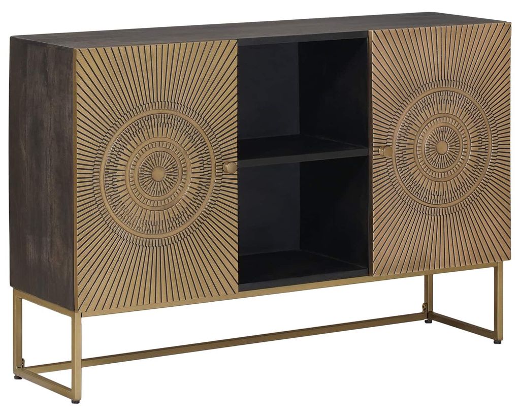 Sideboard Messing 105 x 30 x 70 cm