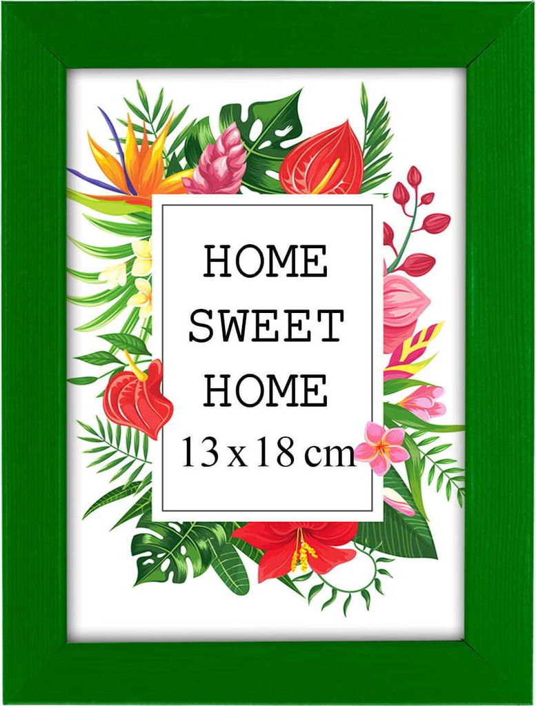 MG Design rám na fotografie 13 x 18 cm - zelená farba, z Obrázok produktu 
