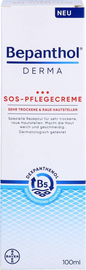 Bepanthol Derma SOS-Pflegecreme, 1X100 ml CRE Immagine del prodotto 