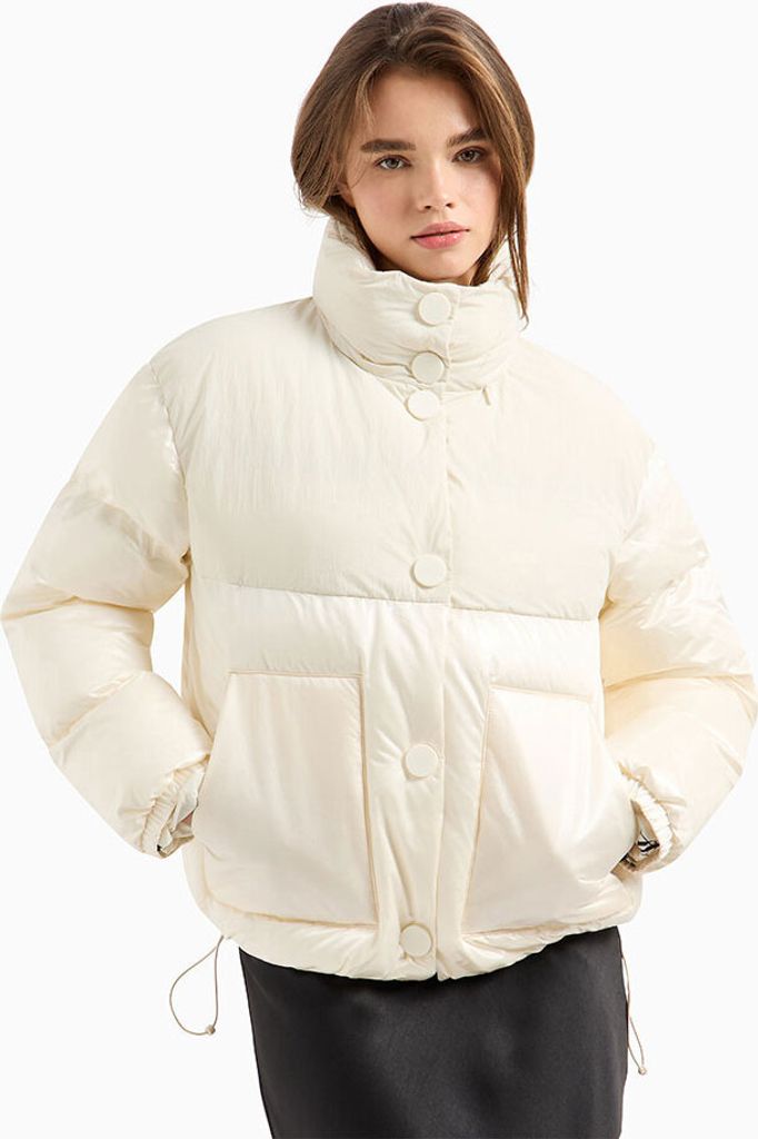 Armani Exchange 6dyb05_yn1uz Daunenjacke Beige M Frau Beige M