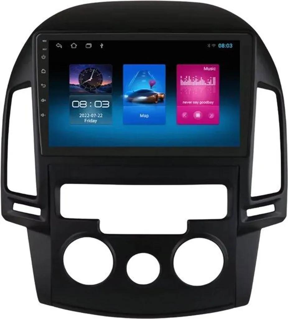 Autoradio Android pour Hyundai i30 avec réplication d'écran GPS