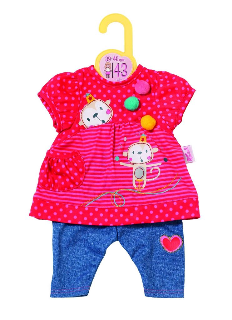 Zapf Dolly Moda petite culotte avec pantalon env. 38-46 cm Image du produit 