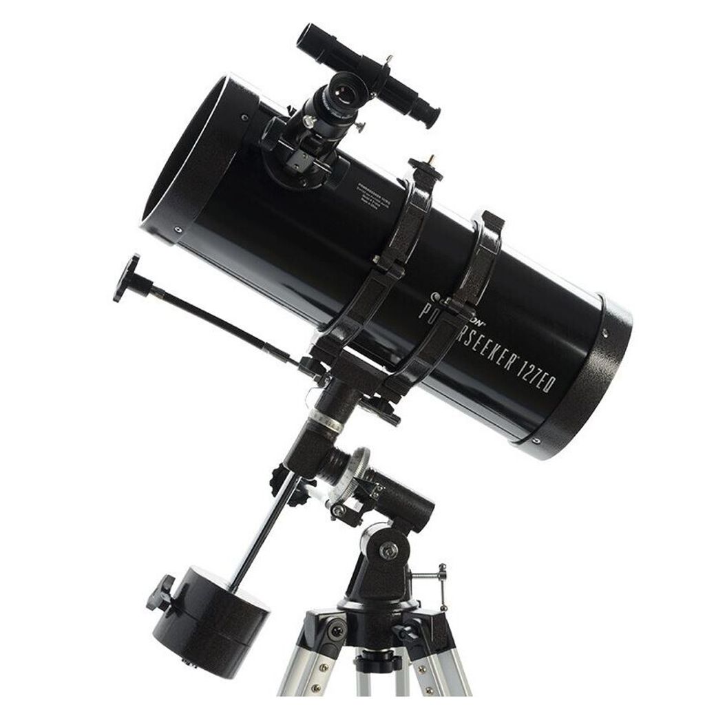 Celestron PowerSeeker 127EQ Reflektorteleskop 300x Öffnung 12,7 cm Schwarz