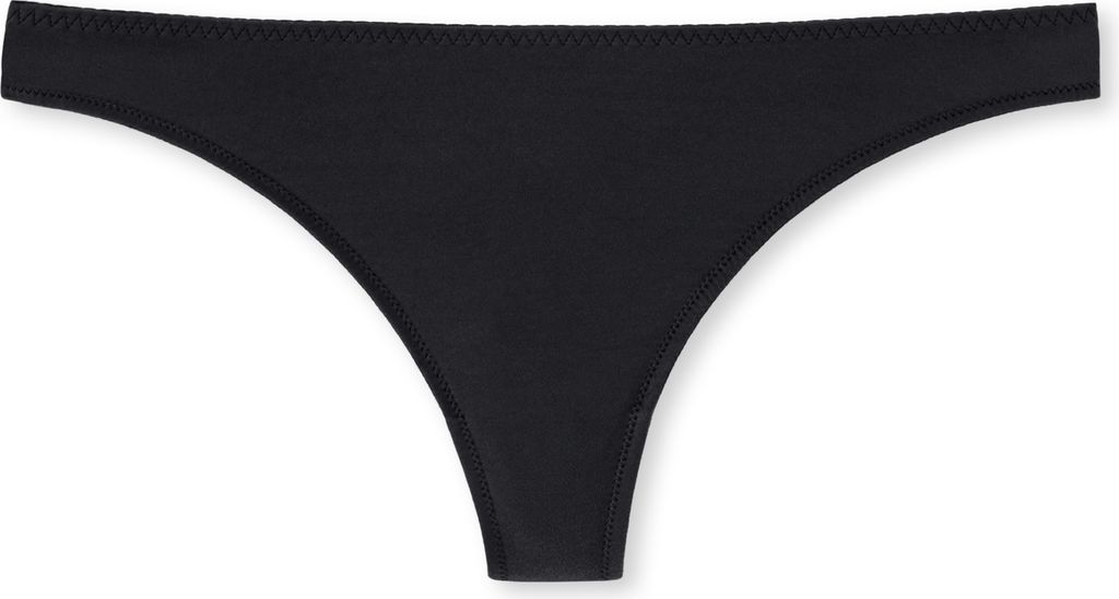 Schiesser Damen String 40 schwarz Stück