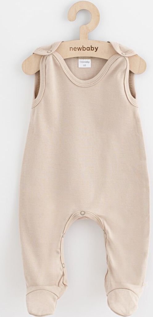 Neu Baby Classic II Baby-Strampler hellbeige, Gr. 74 (6-9m)