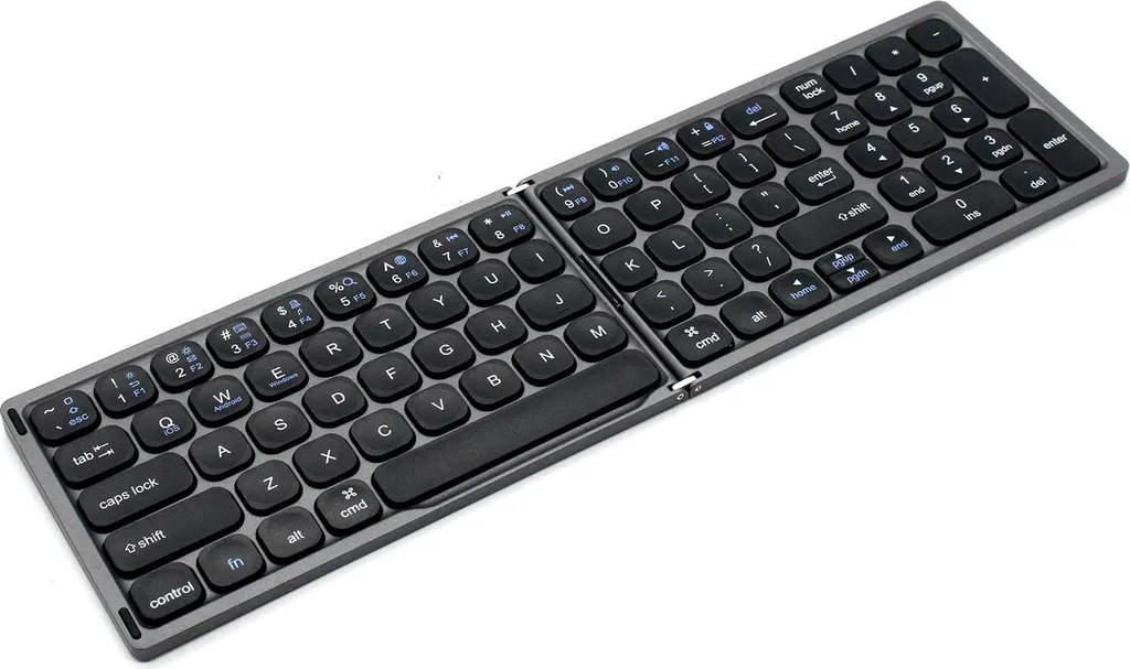 Clavier d'ordinateur pliable sans fil Bluetooth membrane TyperCLAW noir - 4