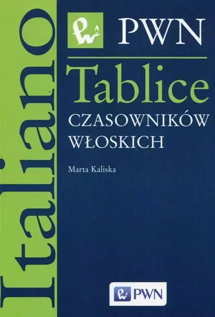 Livre de conjugaison italienne pour polonophones - Tableaux Marta Kaliska
