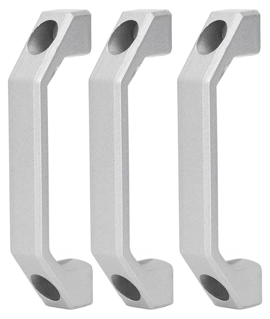 Ensemble de 3 poignées de placard en alliage d'aluminium Image du produit 