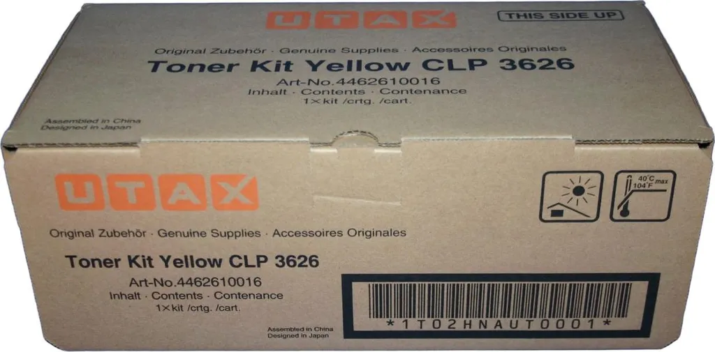 UTAX 4462610016 Giallo: Toner Kit per CLP3626 e P-C3060DN