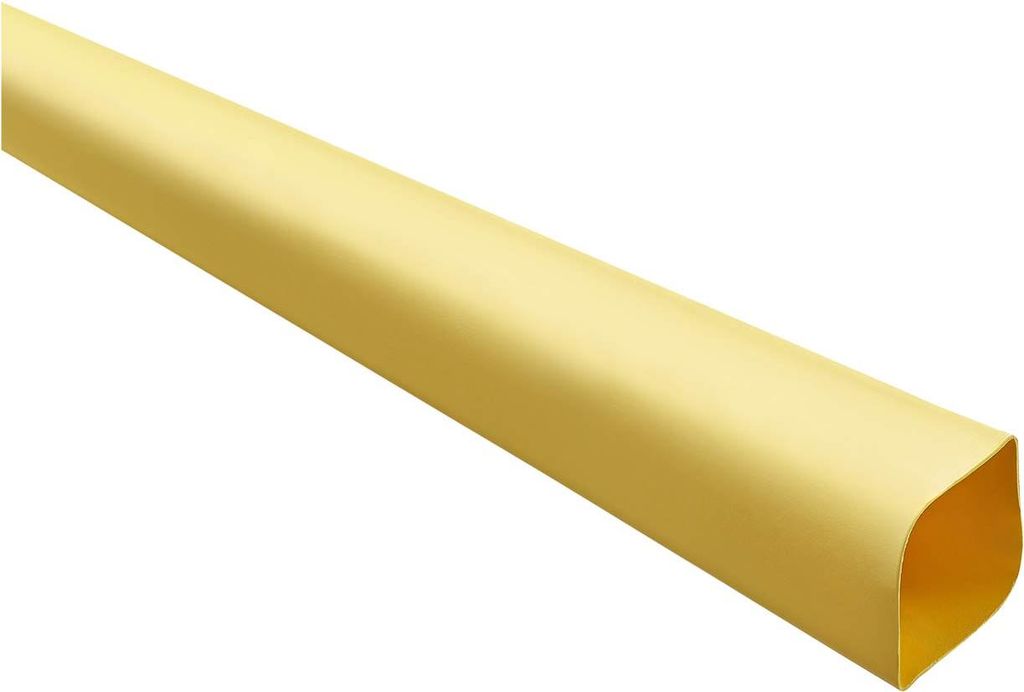 STEX24 Schrumpfschlauch 3:1, Rolle mit 75,0m, gelb 9,0/3,0mm, 3/8 Zoll, WSR3 Schrumpftemperatur mind. 70°C, vollständig