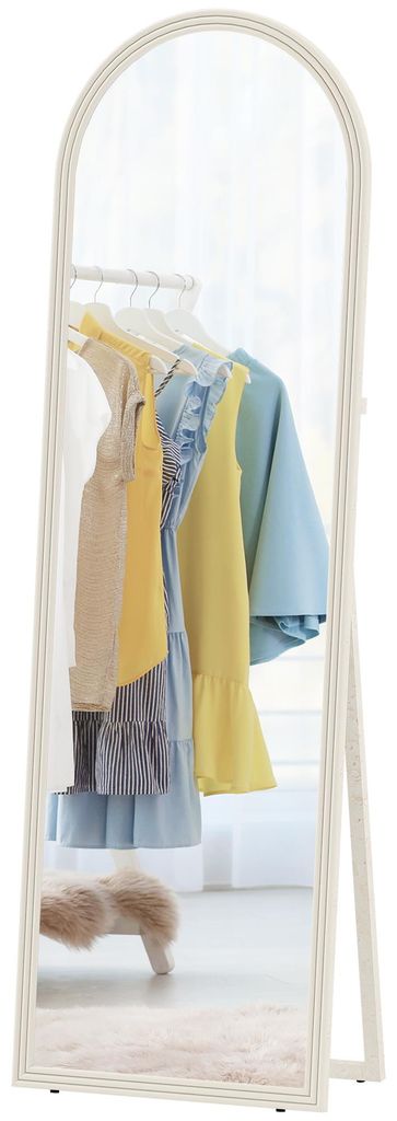 HOMCOM Specchio a figura intera curvo 160 x 50 cm, da Immagine del prodotto 