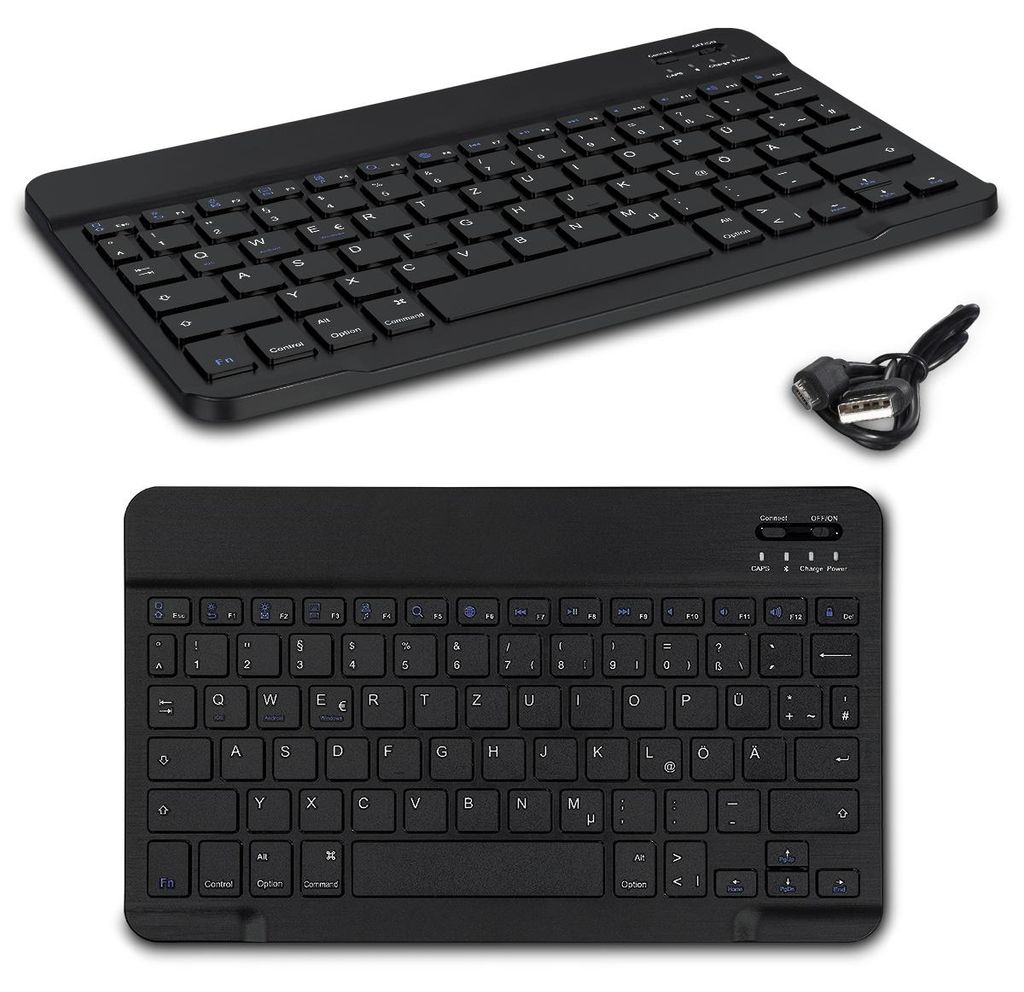 Wireless Tastatur Bluetooth 3.0 Keyboard für Handy Tablet Produktbild 