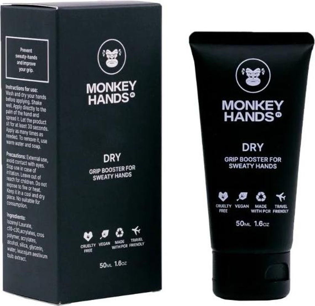 Monkey Hands Dry Chalk 50ml - für schwitzige Hände entwickelt