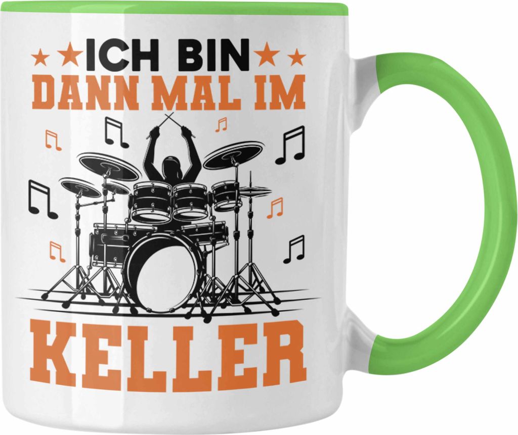 Trendation - Schlagzeug-Spieler Geschenk Tasse Grafik für Produktbild 