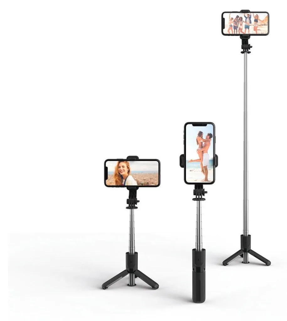 Trépied pour téléphone portable 4Smarts avec télécommande Bluetooth - 2