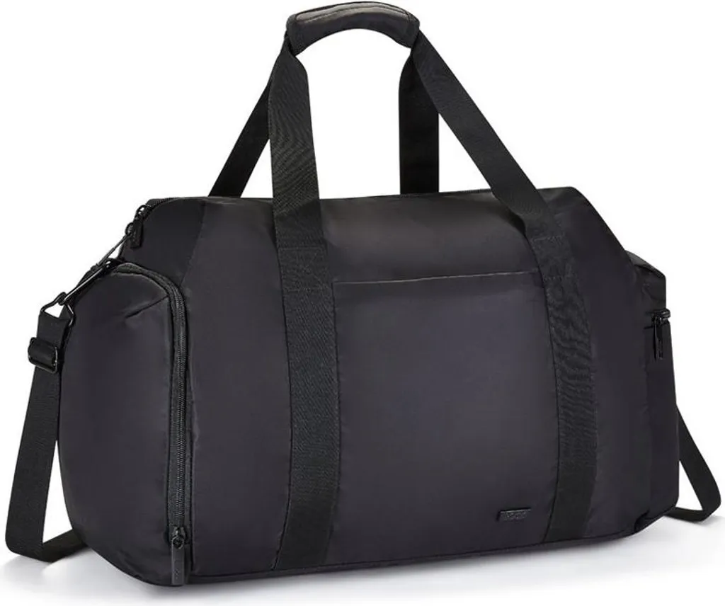 Sac de voyage de week-end ROCK HA-0052 noir idéal pour l'avion