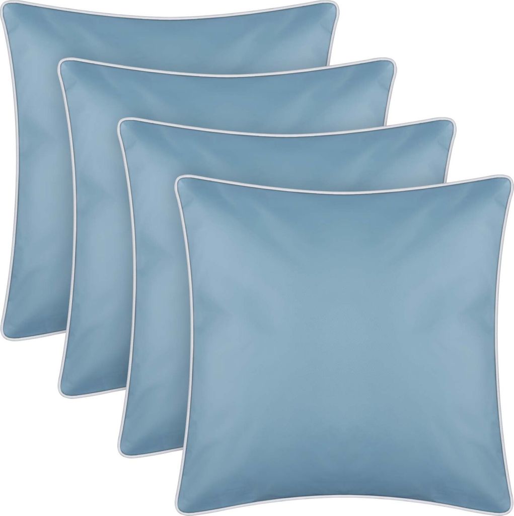 Poduszka zewnętrzna z lamówką 4-pak ( 45 x 45 cm ) Zdjęcie produktu 