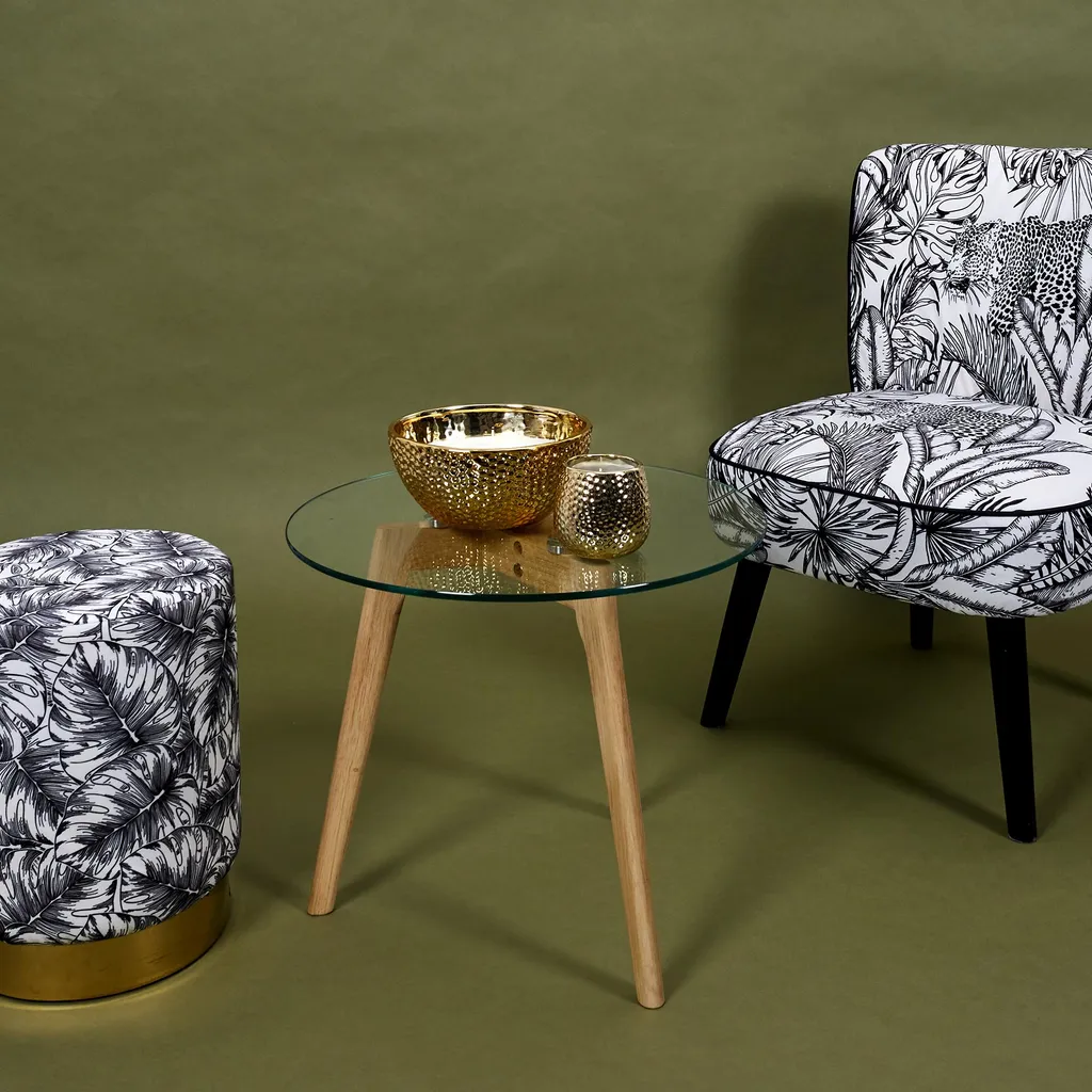 Grande Bougie Décorative Dorée 5 Mèches pour Salon et Réception - 3