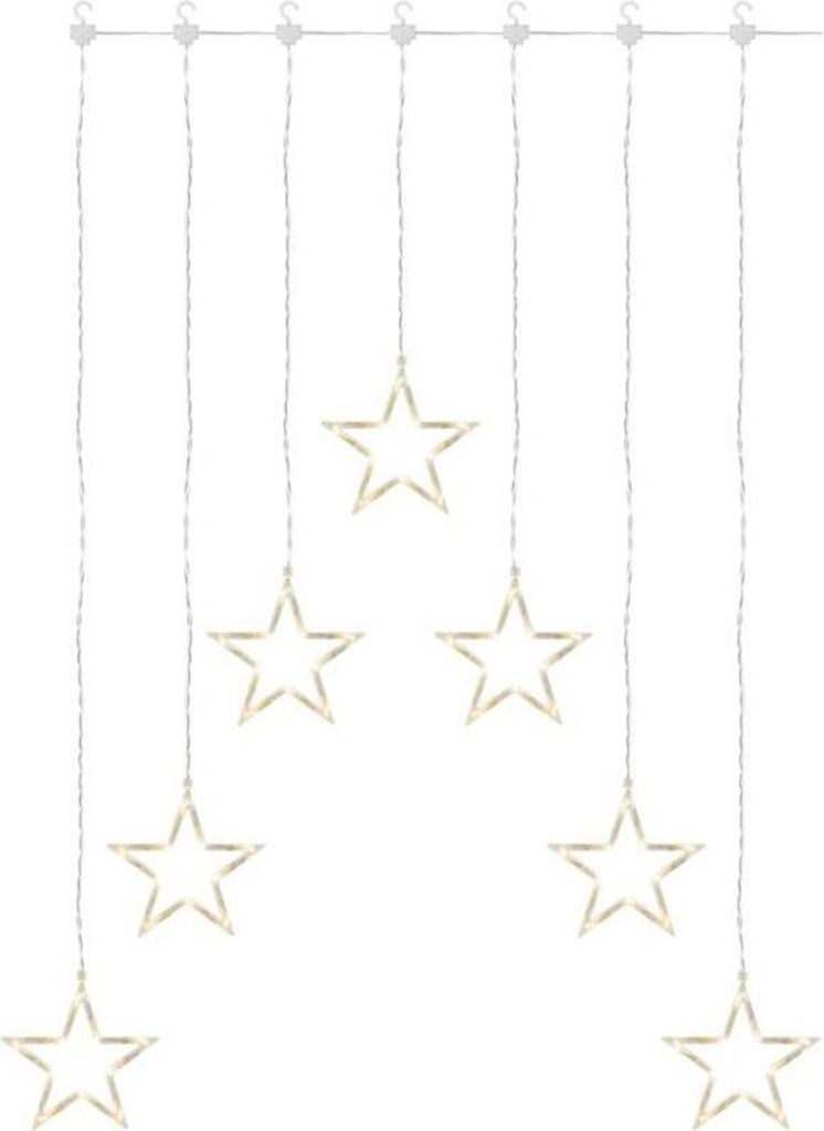 EMOS Pendentif de Noël à LED - 7 étoiles, 67x125 cm, Image du produit 