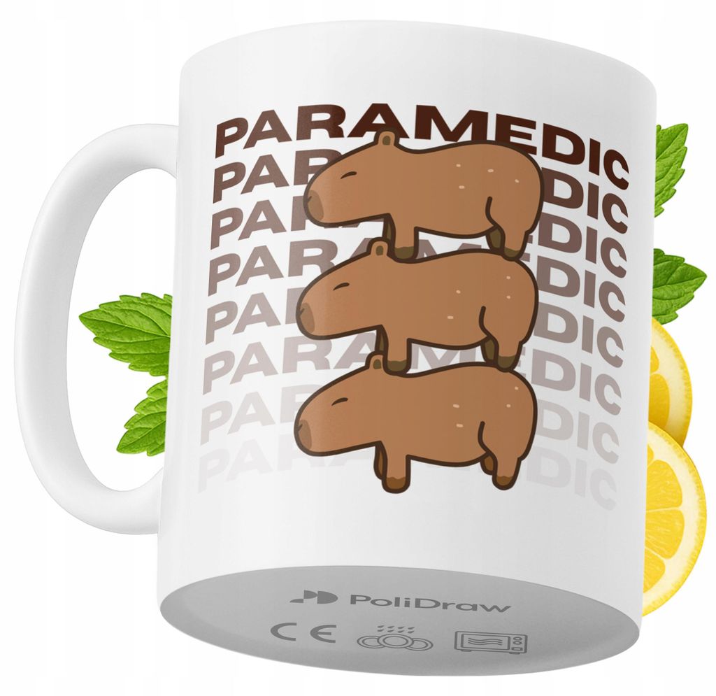 Lustige Tasse für Sanitäter - Kaffee- oder Teetasse mit witzigem Textdesign - ideal für Geburtstage, Namenstage, Feiertage und besondere Anläss...