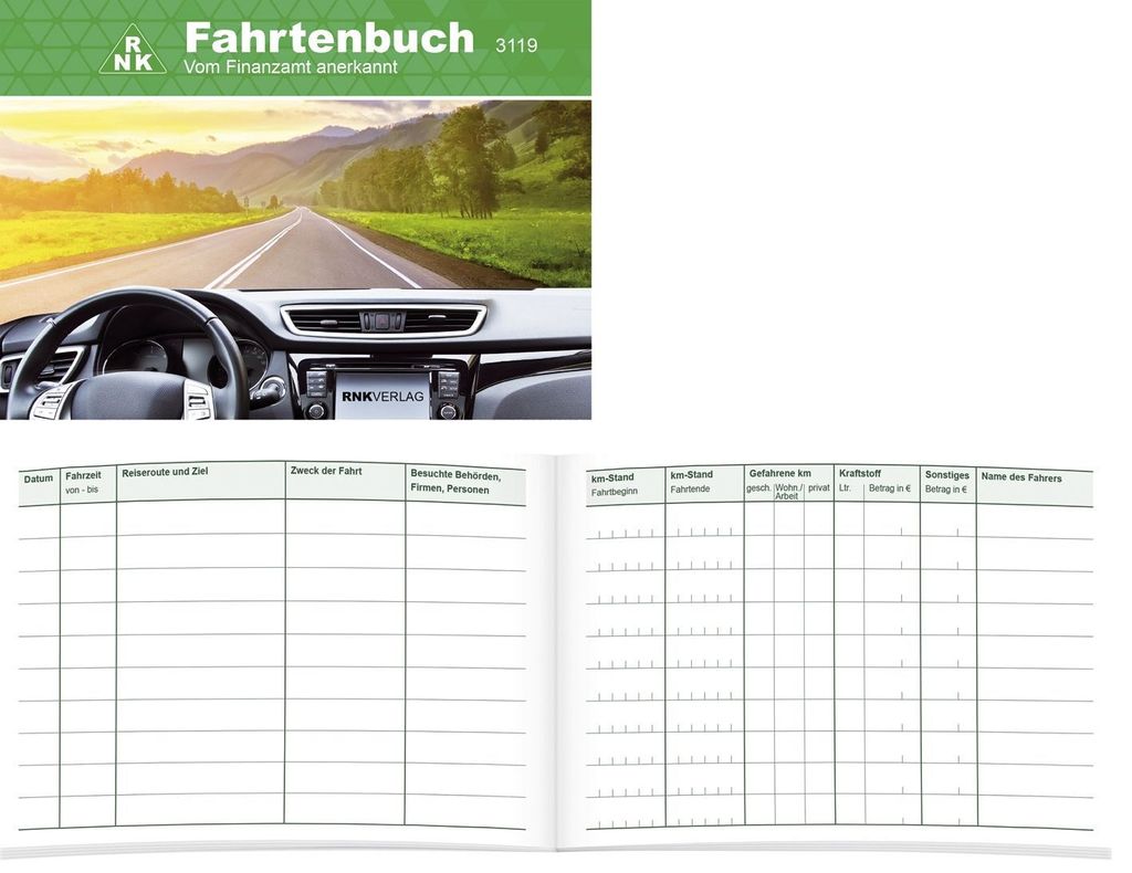 RNK Fahrtenbuch A6q 32Bl Pkw - A6 - A6 Obrázok produktu 