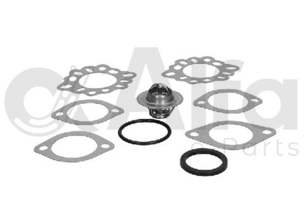 Alfa e-Parts Thermostat Kühlmittel 88°C für VW Golf IV Schrägheck (1J1) GOLF VI (5K1) Golf V Schrägheck (1K1) POLO (9N) TOURAN (1T1, 1T2)