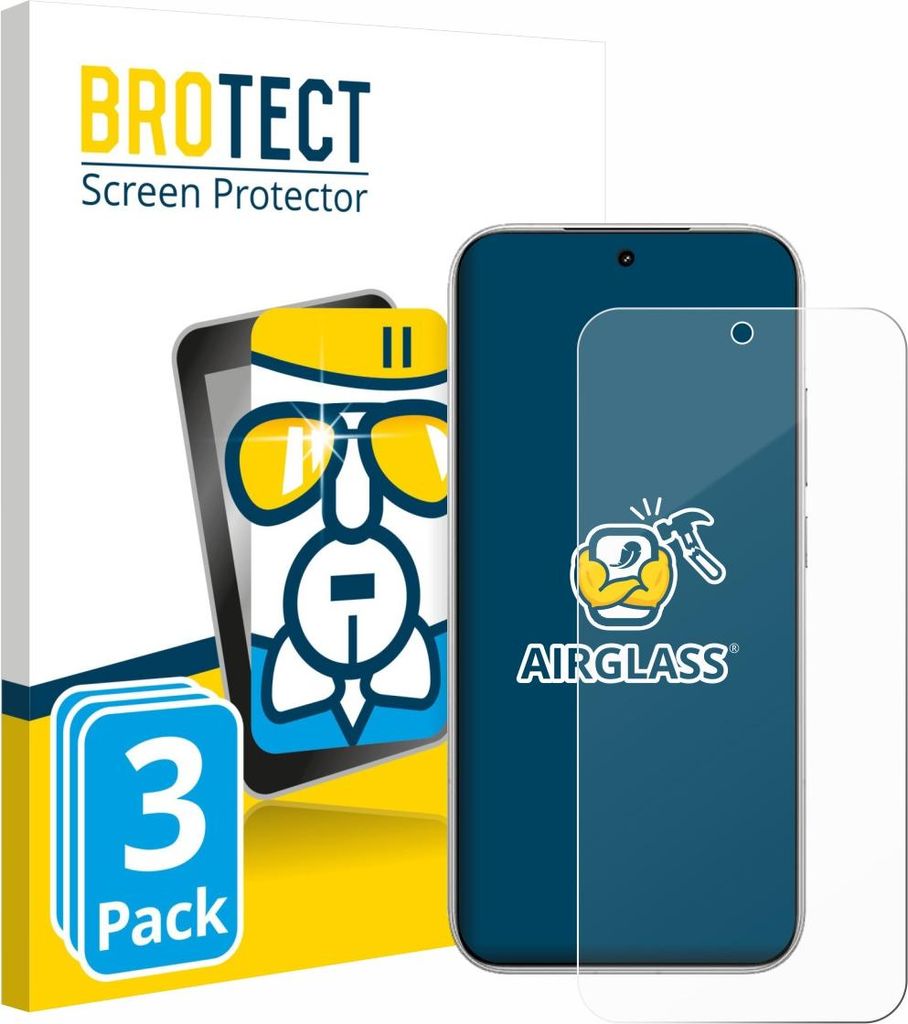 3x BROTECT Schutzglas für Xiaomi Poco F8 Pro Schutzfolie Panzer Folie Glas Display Schutz klar