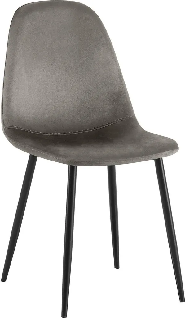 Sedia Ergonomica Velluto Antracite | Massimo Comfort Schiena Casa