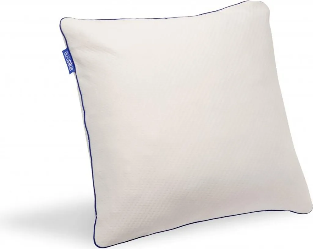 Oreiller mémoire de forme Bleu Calin Premium 65x65 cm pour lit double
