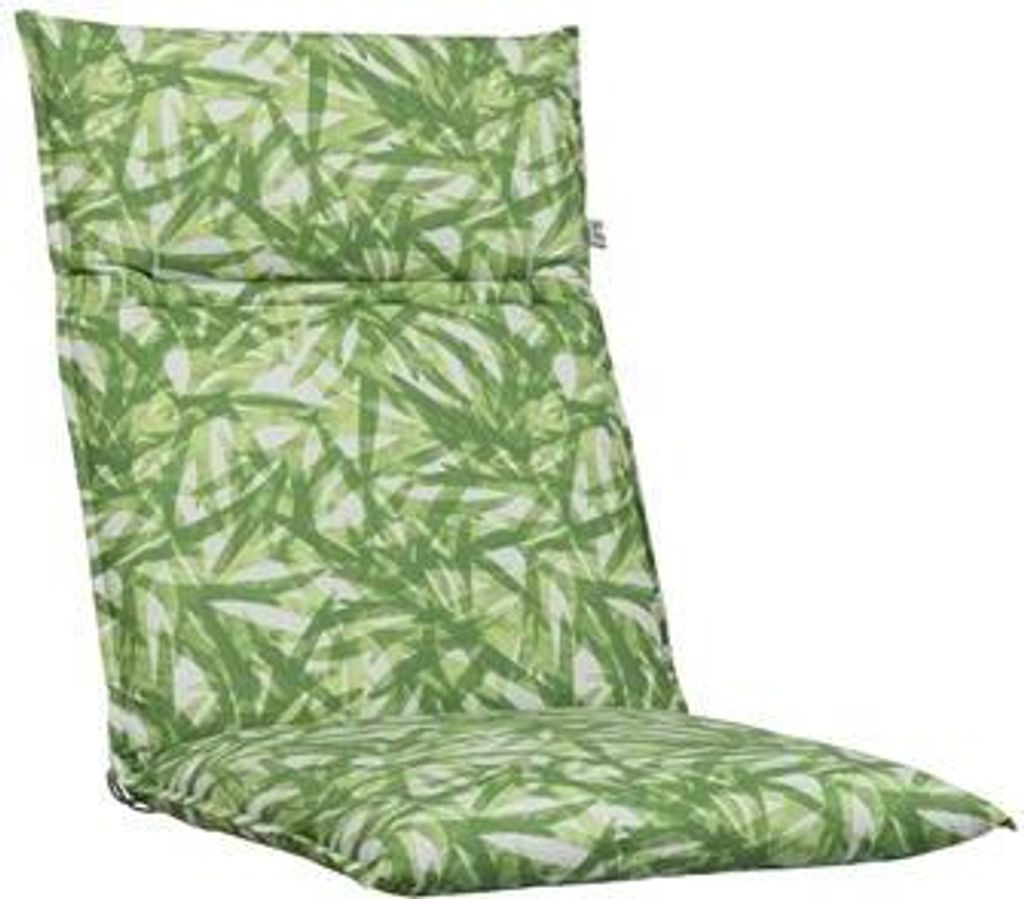 KETTLER Auflage für Gartenmöbel Mittellehner Gartenstuhlauflage Stapelsessel Palmenmotiv Grün ,0300507-8931