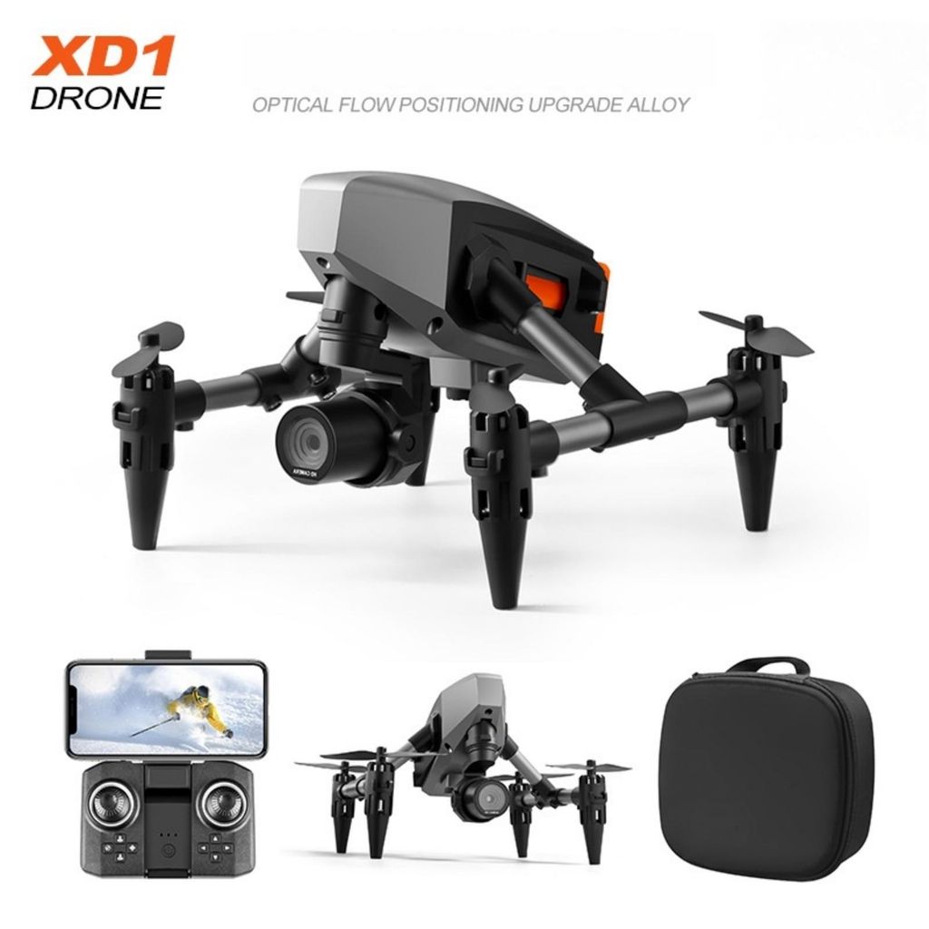 FORSMANO Mini Drohne mit 4K Dual-Kamera, Optischer Fluss, Höhenhaltung, Fernbedienung, faltbar, Spielzeug-Quadcopter, stabile Flugleistung