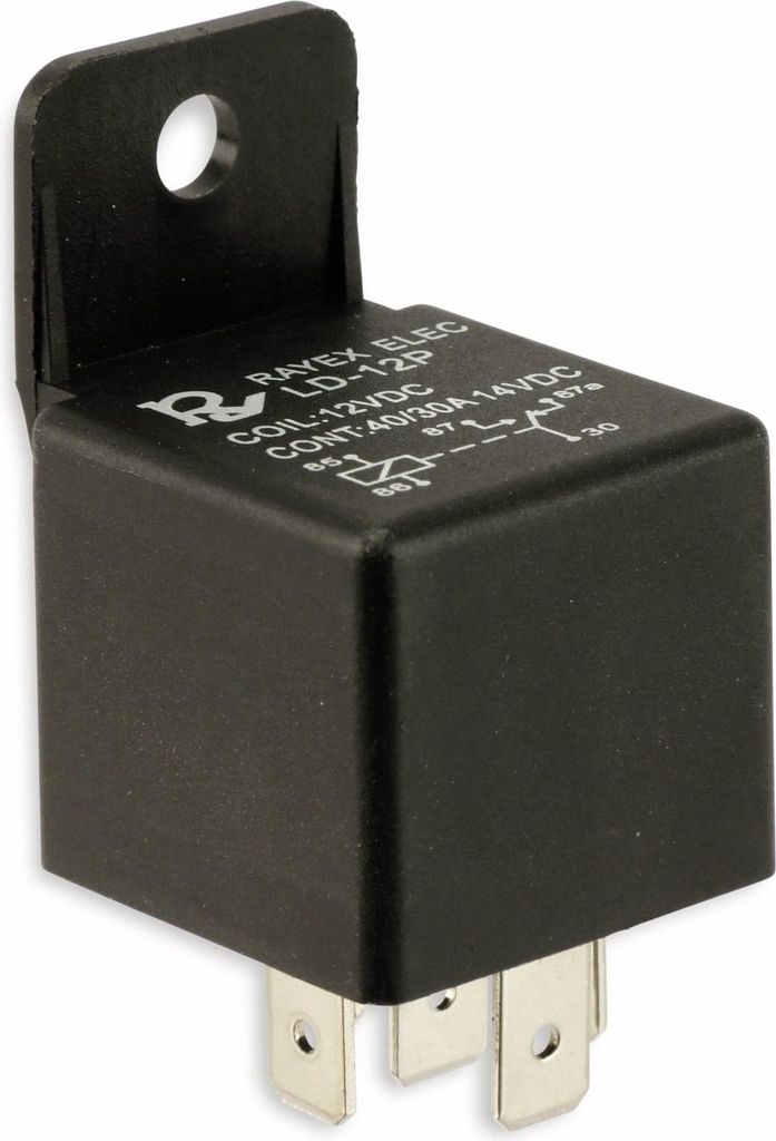RAYEX KFZ-Relais LD-12P, 12V/40A Produktbild 