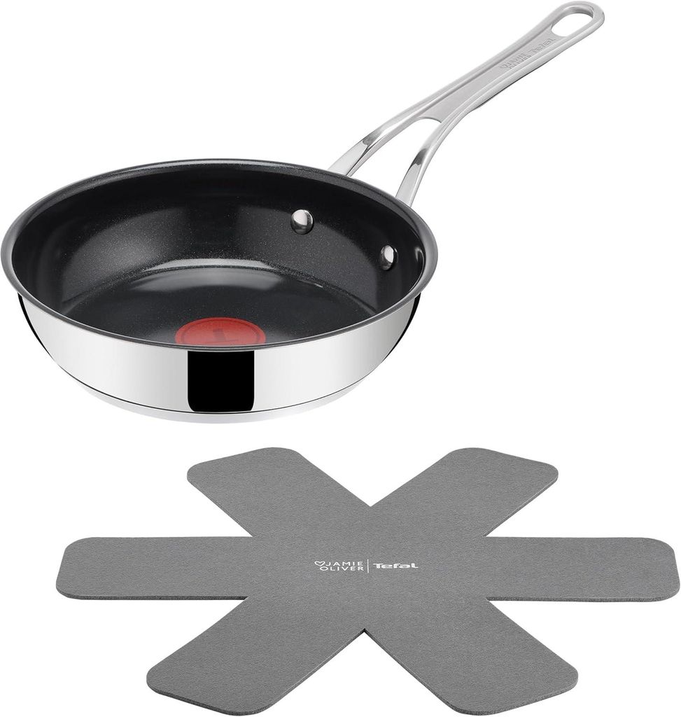 Tefal Jamie Oliver H881S255, Rund, Allzweckpfanne, Schwarz, Produktbild 