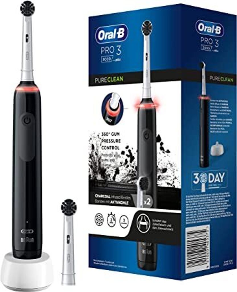 Oral-B Pro 3 3000 Pure Clean Black Produktbild 