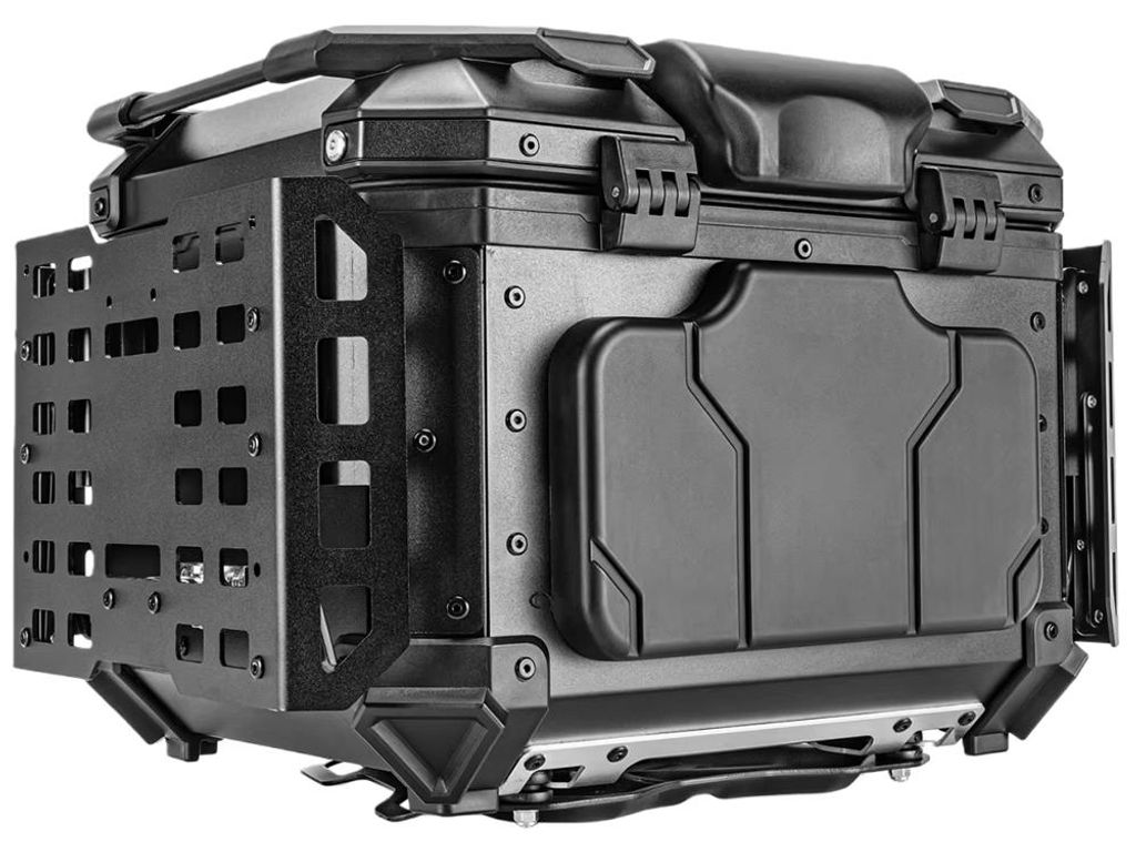 55L Motorrad Topcase Aluminium Wasserdicht, Abschließbar, Produktbild 