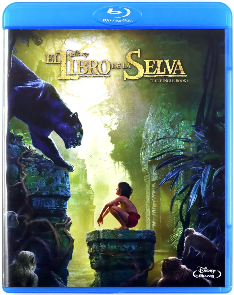 The Jungle Book Blu-ray - Idéal pour Visionner Disney en Anglais VOST