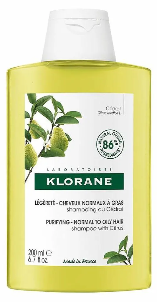 Shampooing Klorane au Cédrat Bio 200 ml : Vitalité et Éclat Naturel