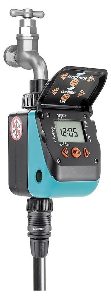 Ordinateur d'irrigation Claber Aquauno Video-2 Plus programmable 8428 - 4