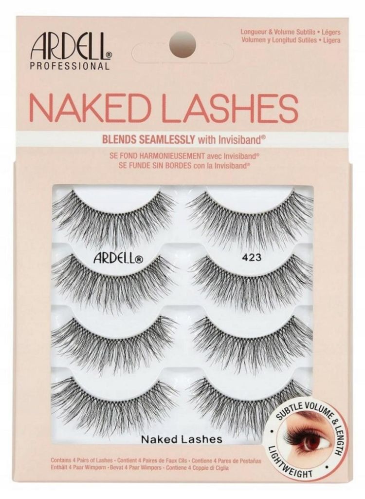 ARDELL_Naked Lashes 423 4 paires de faux cils sur une bande Image du produit 