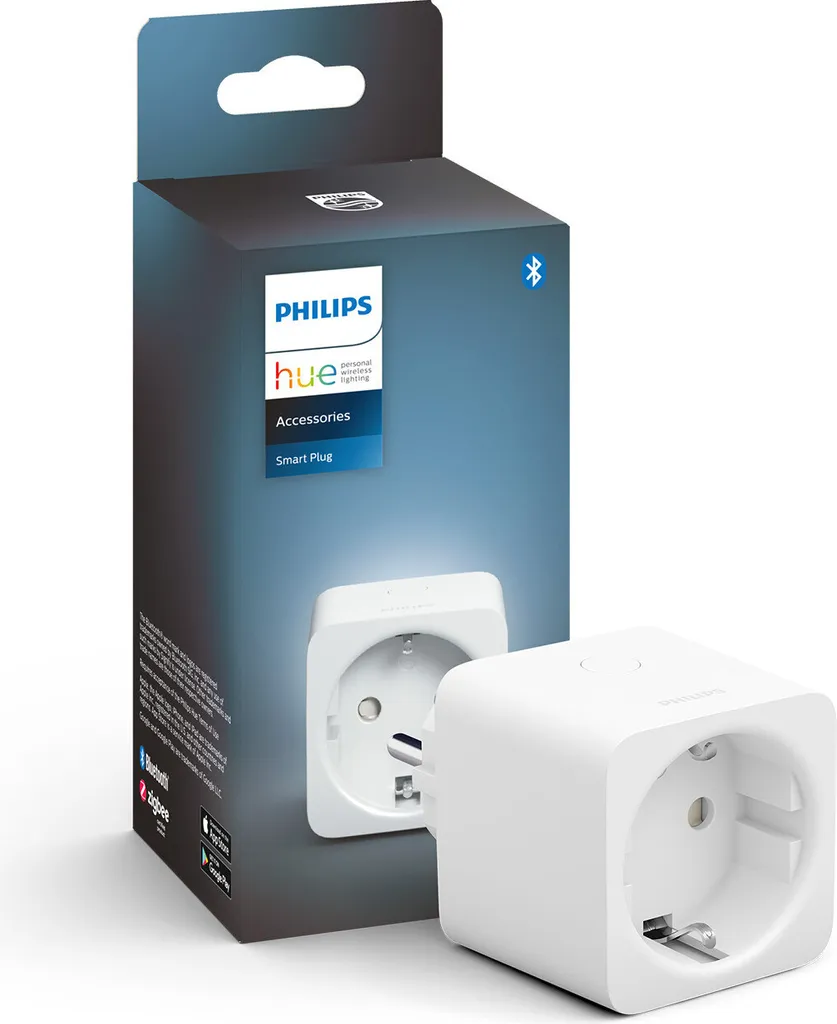 Philips Hue Smart Plug EU Prise Intelligente Blanche Zigbee Compacte - 16