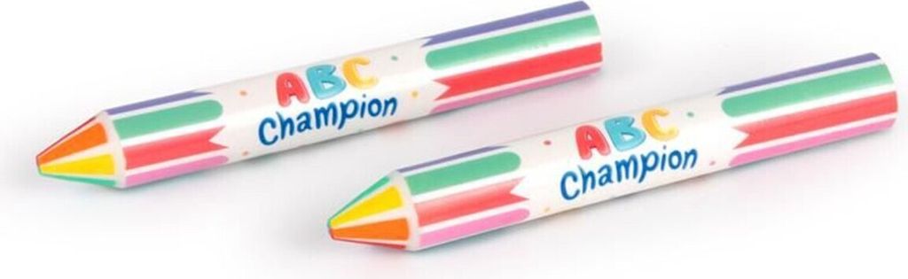 TRENDHAUS Radierstift Jumbo Radierer ABC Einschulung