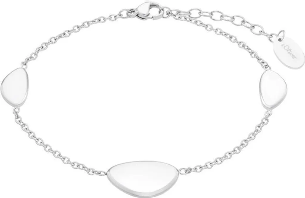 Bracelet anti-ternissement s.Oliver 2035527 pendentifs en acier