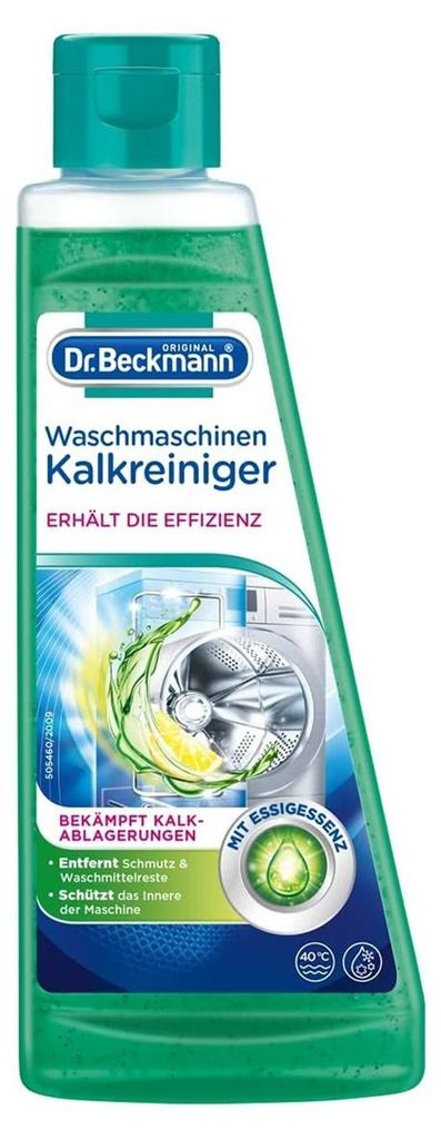 6x Dr. Beckmann Waschmaschinen Kalkreiniger entfernt Schmutz & Waschmittelreste je 250ml